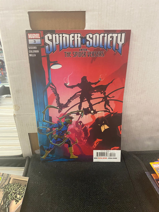 MARVEL COMICS SPIDER SOCIETY #3