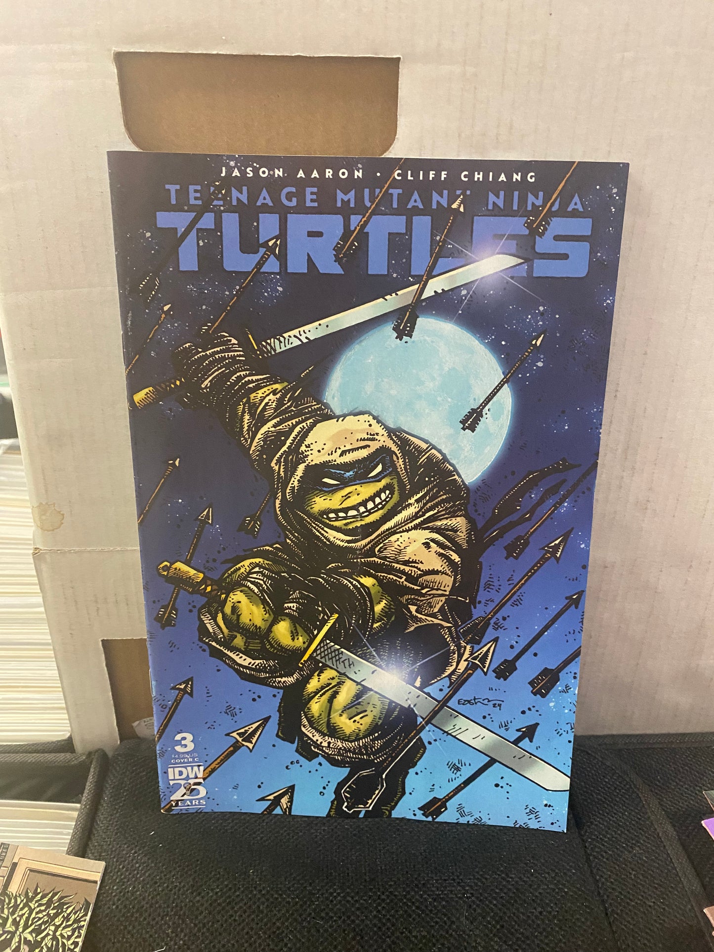 IDW PUBLISHING TEENAGE MUTANT NINJA TURTLES #3 COVER C