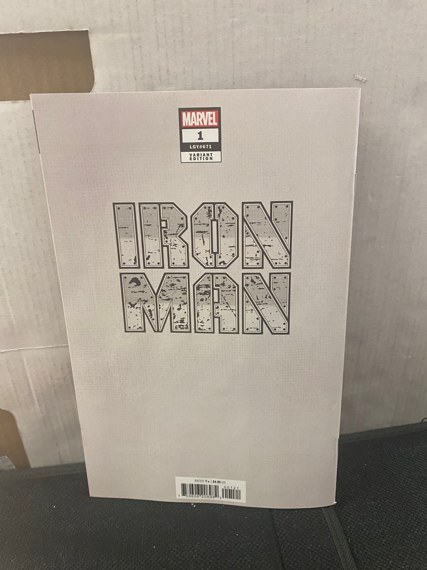 MARVEL COMICS IRON MAN #1 COVER B