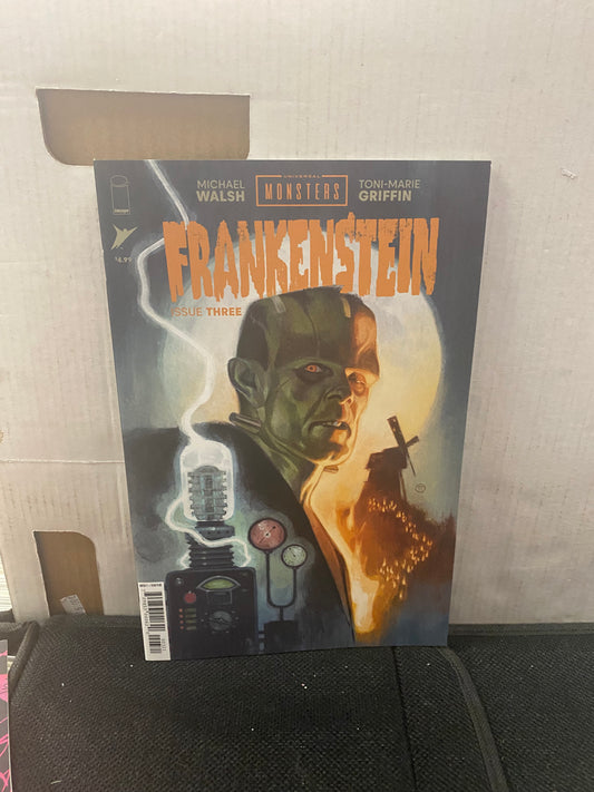 IMAGE COMICS UNIVERSAL MONSTERS FRANKENSTEIN #3 COVER B