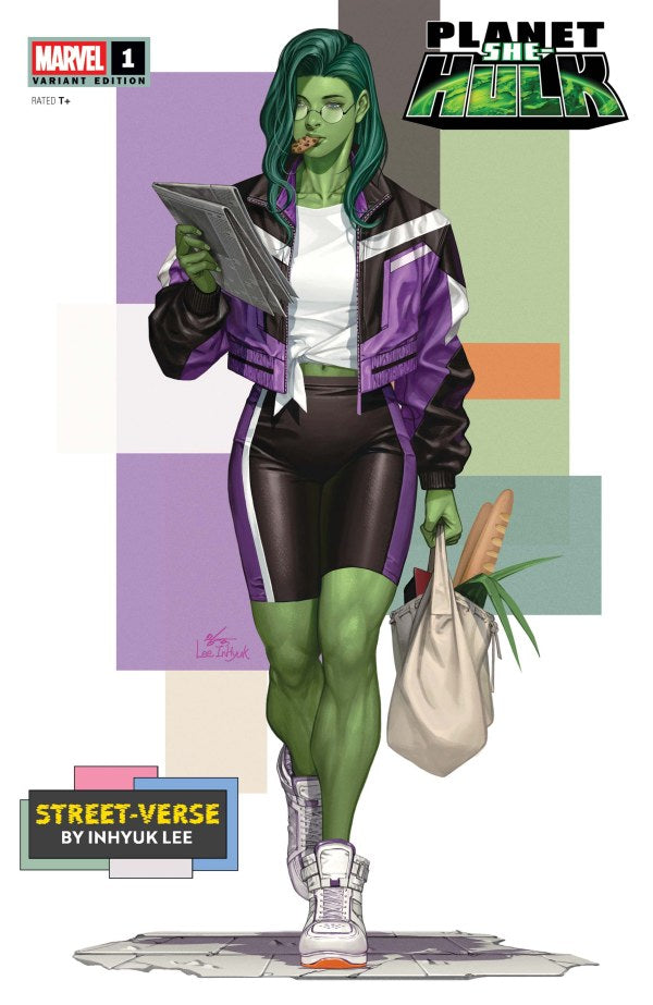 MARVEL COMICS PLANET SHE HULK #1 STREET-VERSE VARIANT