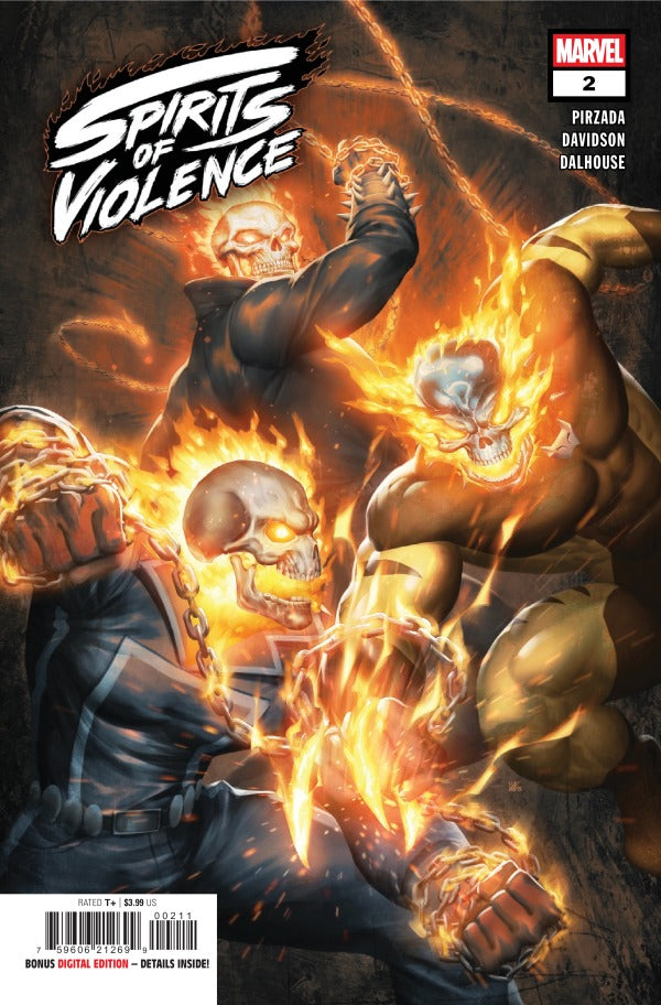 MARVEL COMICS SPIRITS OF VIOLENCE #2 1025