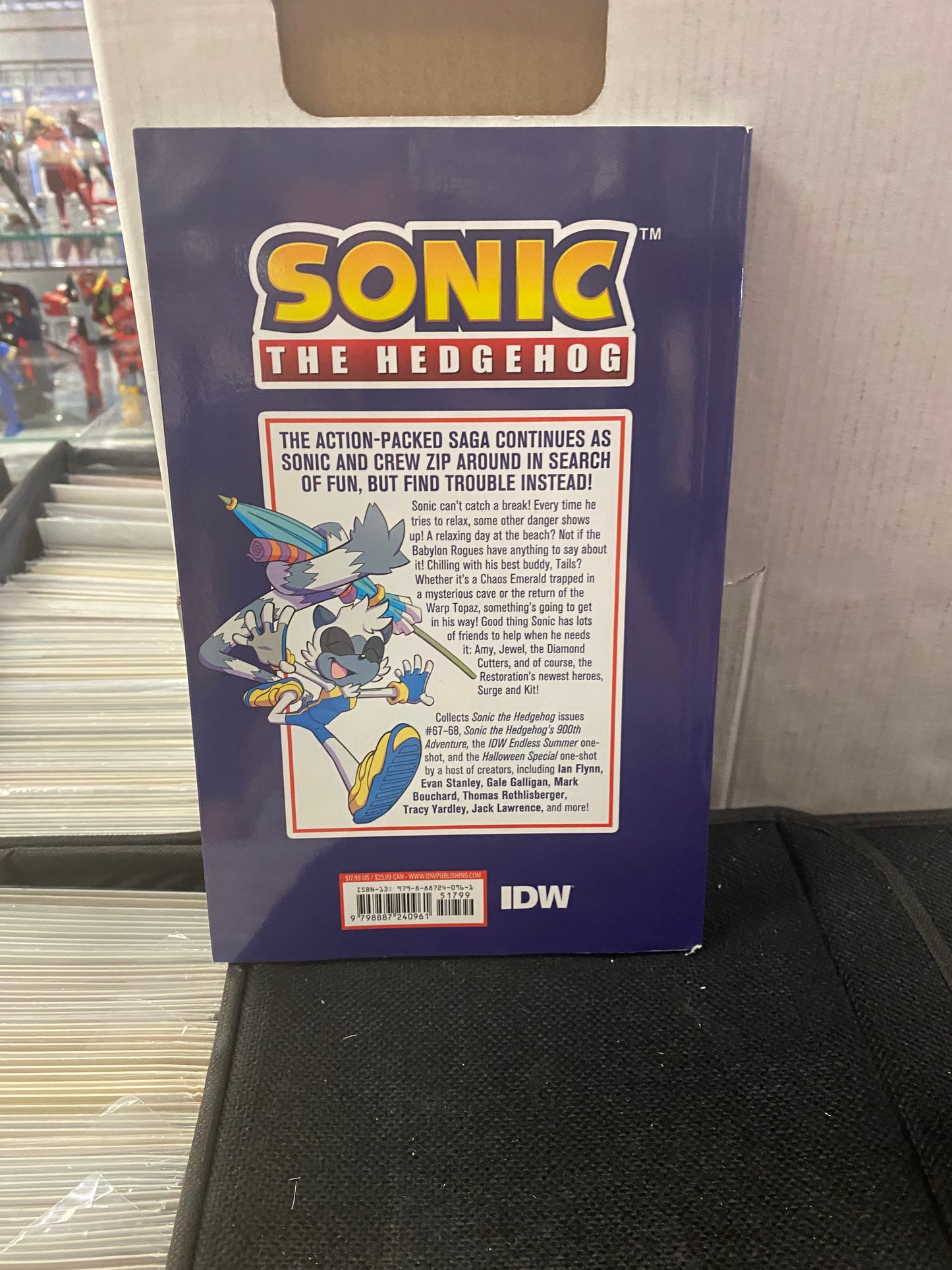 IDW PUBLISHING SONIC THE HEDGEHOG ADVENTURE AWAITS TRADE PAPERBACK (2024)