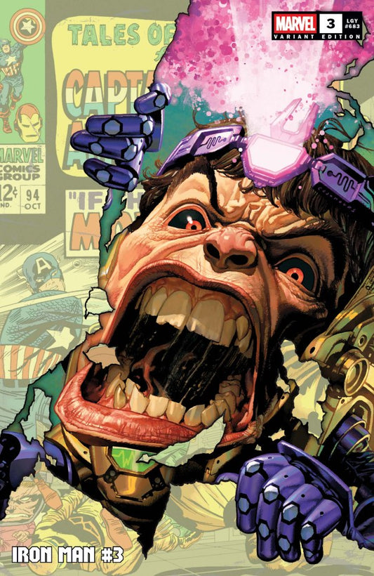 IRON MAN #3 JOSEMARIA CASANOVAS MODOK VARIANT
