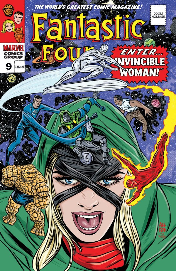 FANTASTIC FOUR #9 MIKE ALLRED DOOM HOMAGE VARIANT