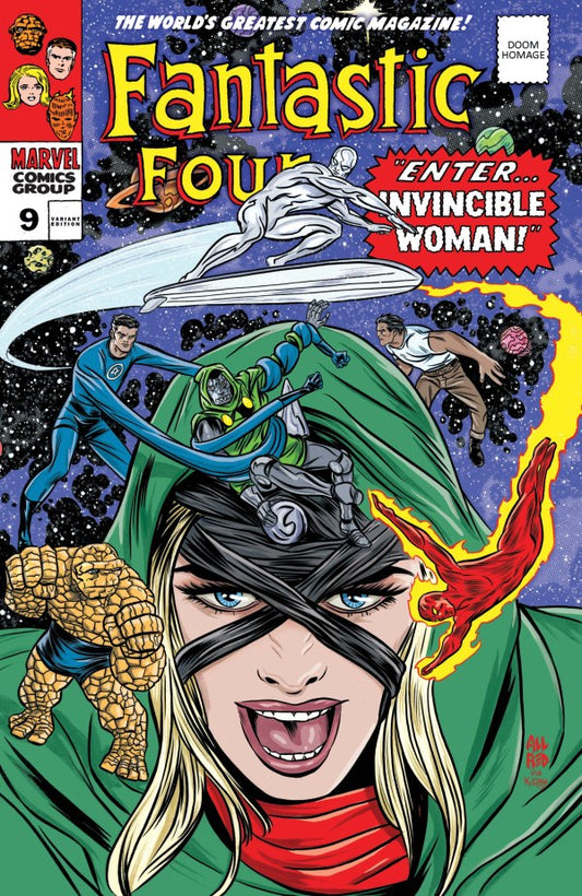 FANTASTIC FOUR #9 MIKE ALLRED DOOM HOMAGE VARIANT