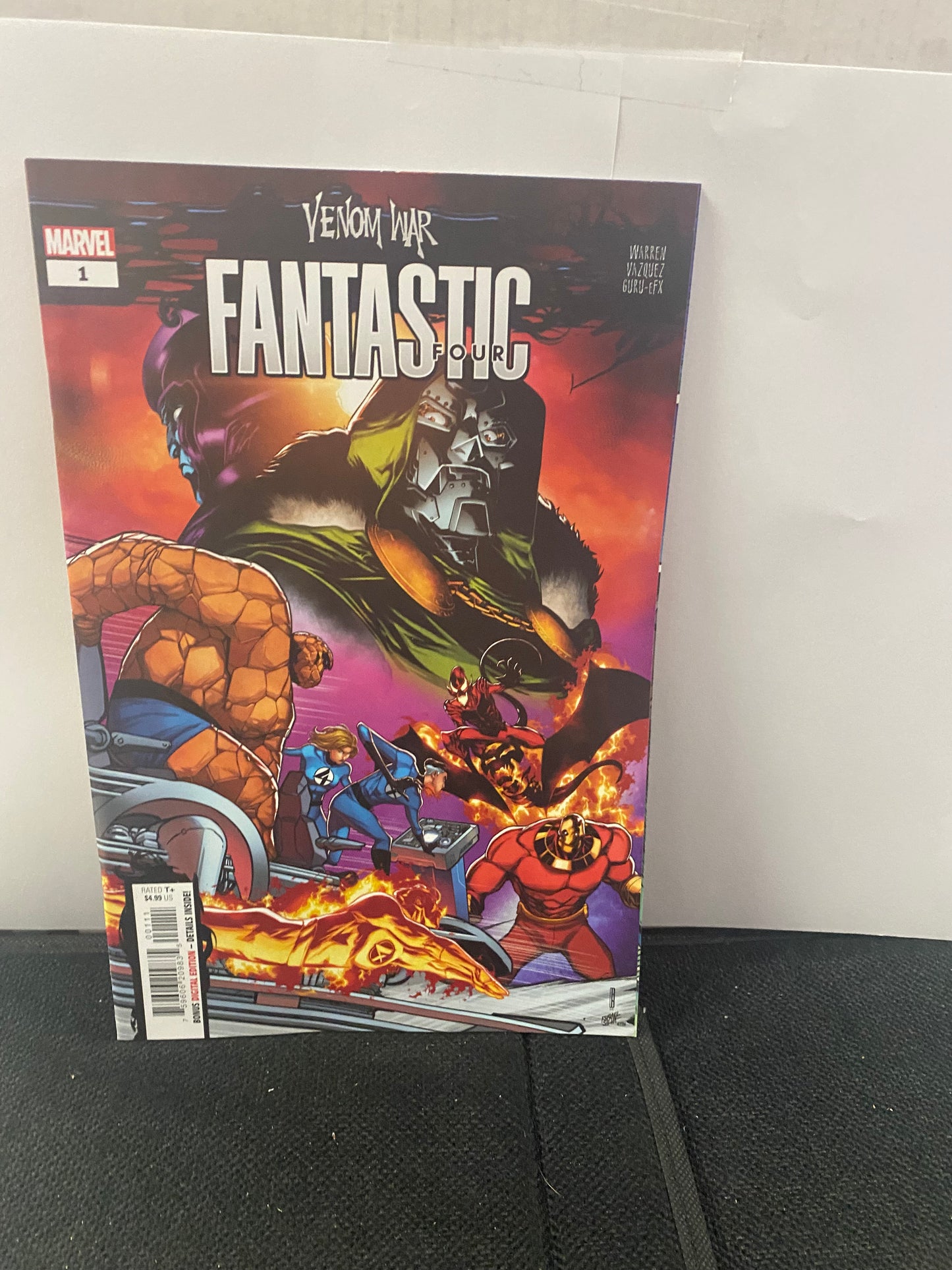 MARVEL COMICS VENOM WAR FANTASTIC FOUR #1