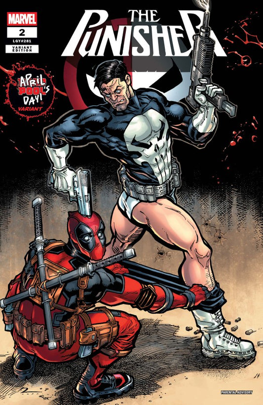PUNISHER #2 CHAD HARDIN APRIL POOL'S DAY VARIANT