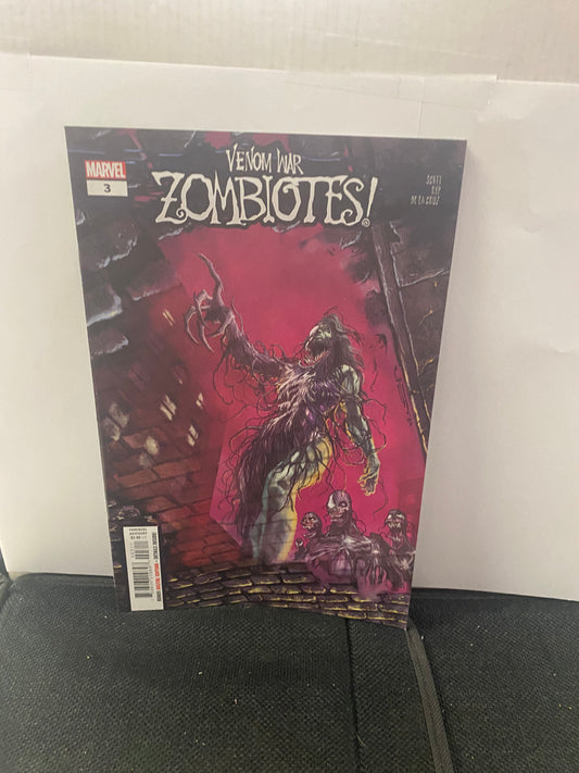 MARVEL COMICS VENOM WAR ZOMBIOTES #3