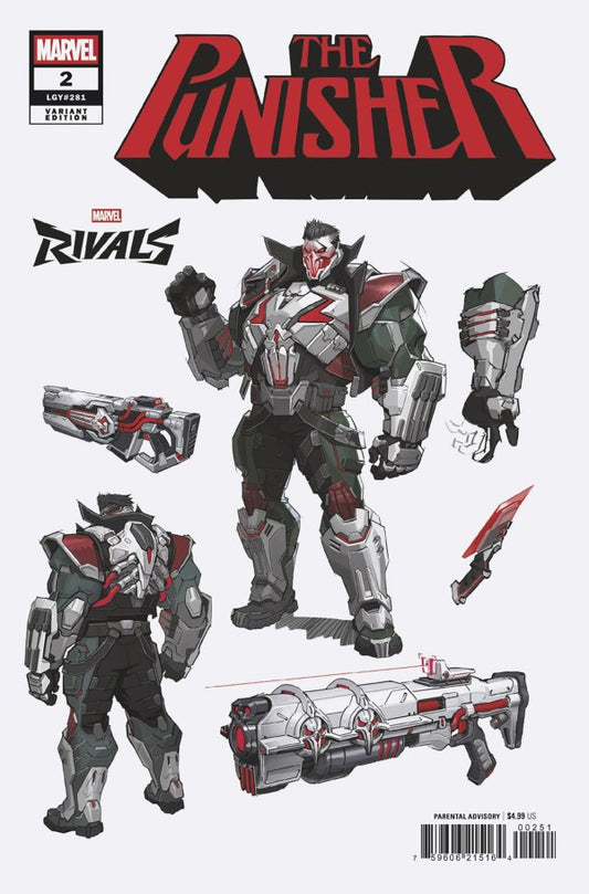 PUNISHER #2 NETEASE GAMES MARVEL RIVALS VARIANT