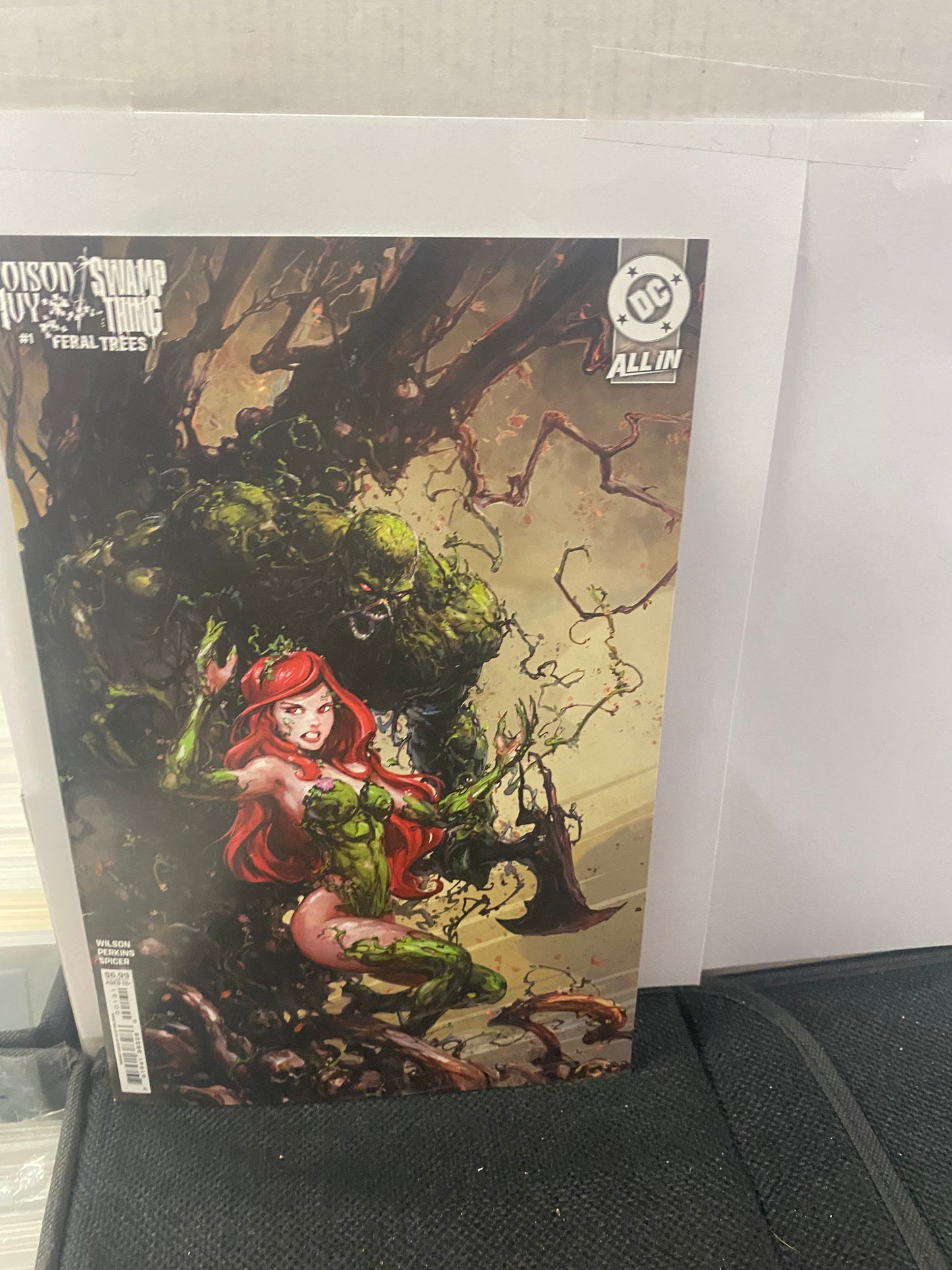 DC COMICS POISON IVY AND SWAMP THING FERAL TREES #1 COVER C