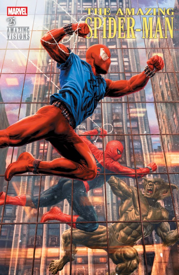 AMAZING SPIDER-MAN #25 LEE BERMEJO AMAZING VISIONS VARIANT [DS]