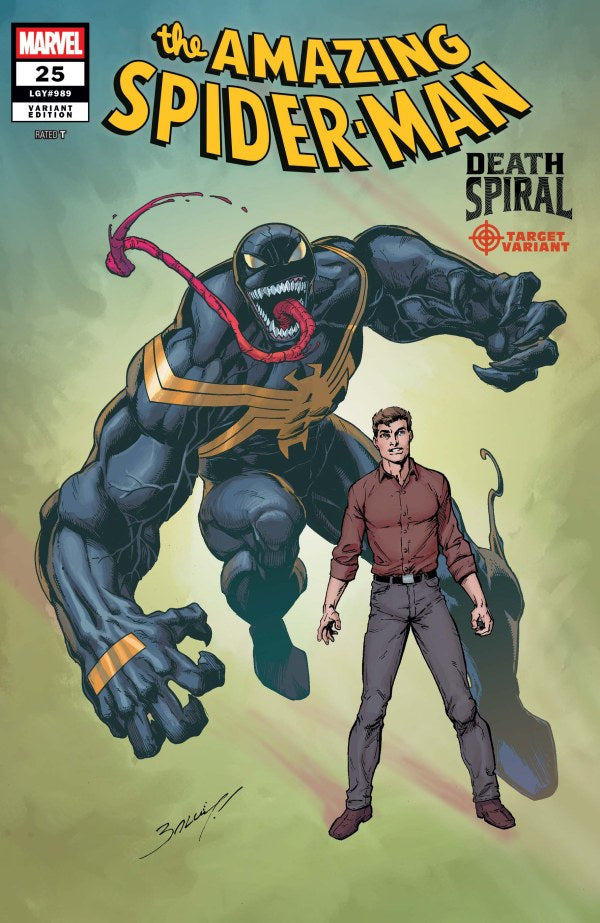 AMAZING SPIDER-MAN #25 MARK BAGLEY CLASSIFIED TARGET VARIANT [DS]
