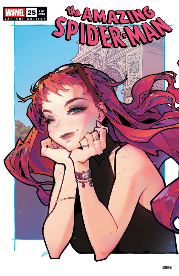 AMAZING SPIDER-MAN #25 ROSE BESCH VARIANT [DS]