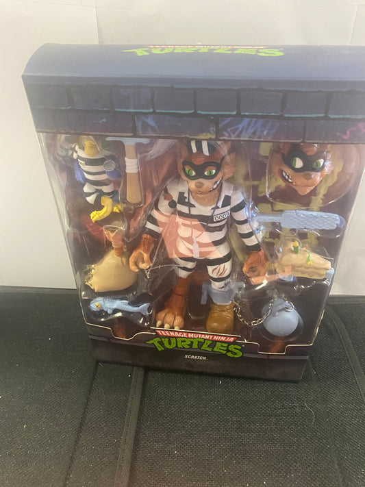 SUPER 7 TEENAGE MUTANT NINJA TURTLES SCRATCH FIGURE