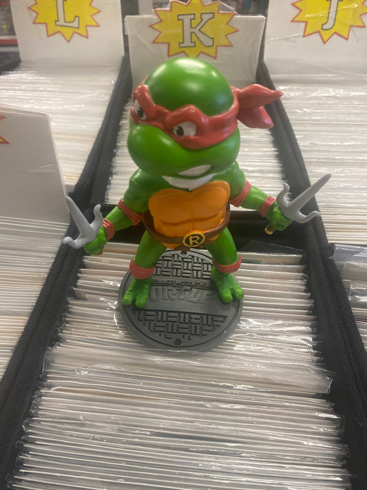 NECA 2016 TEENAGE MUTANT NINJA TURTLES HEAD KNOCKER RAPHAEL NO BOX