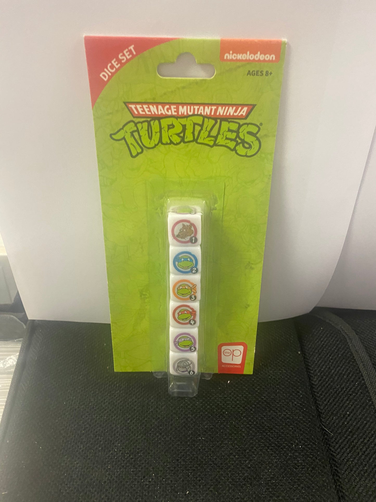 THE OP TEENAGE MUTANT NINJA TURTLES DICE SET