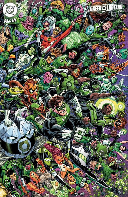 DC COMICS GREEN LANTERN #33 CVR F SCOTT KOBLISH LEGACY WRAPAROUND CARD STOCK VAR (#600)