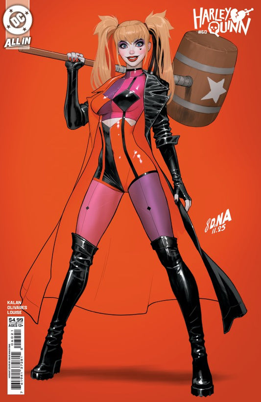 DC COMICS HARLEY QUINN #60 CVR B DAVID NAKAYAMA CARD STOCK VAR