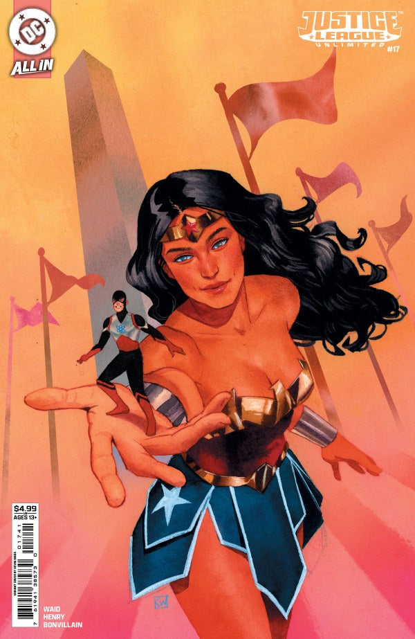 DC COMICS JUSTICE LEAGUE UNLIMITED #17 CVR D KEVIN WADA CARD STOCK VAR