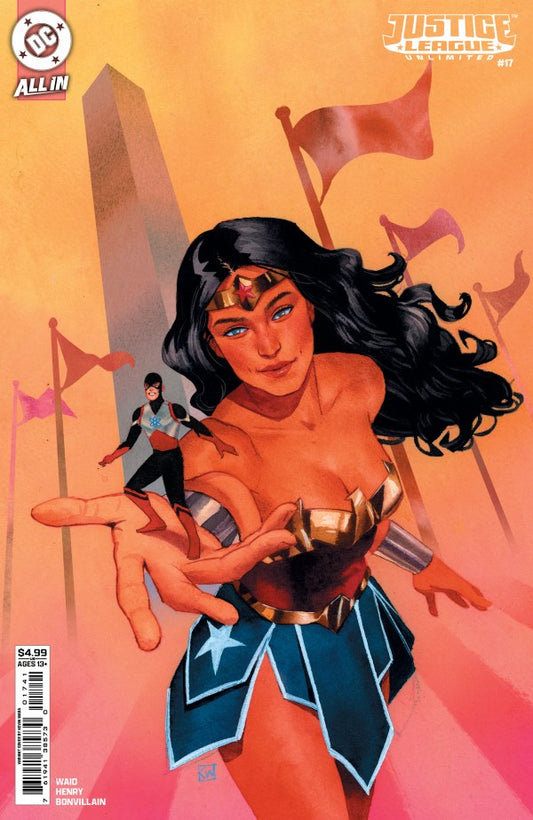 DC COMICS JUSTICE LEAGUE UNLIMITED #17 CVR D KEVIN WADA CARD STOCK VAR
