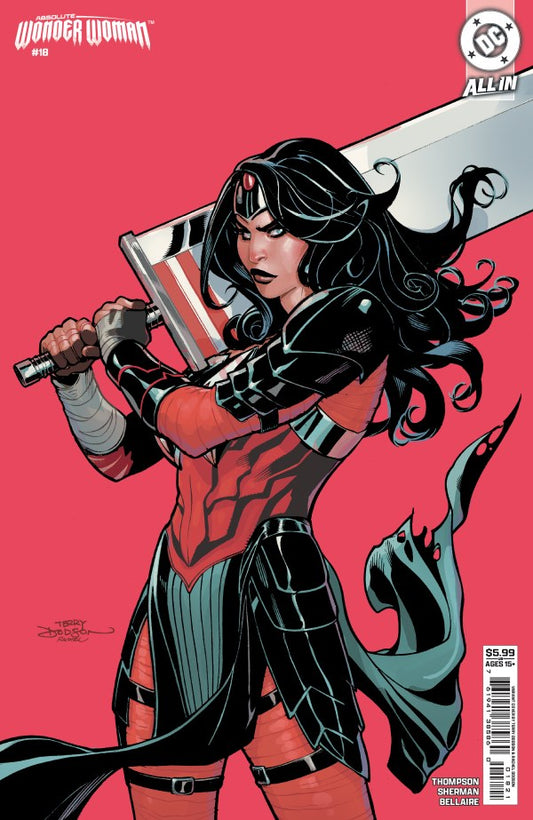 DC COMICS ABSOLUTE WONDER WOMAN #18 CVR B TERRY DODSON CARD STOCK VAR