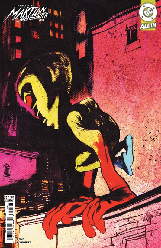 DC COMICS ABSOLUTE MARTIAN MANHUNTER #10 CVR D JAMES HARREN CARD STOCK VAR