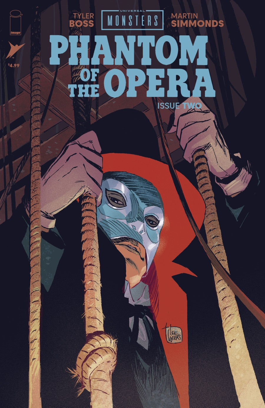 IMAGE COMICS UNIVERSAL MONSTERS PHANTOM OF THE OPERA #2 (OF 4) CVR B LEE WEEKS VAR