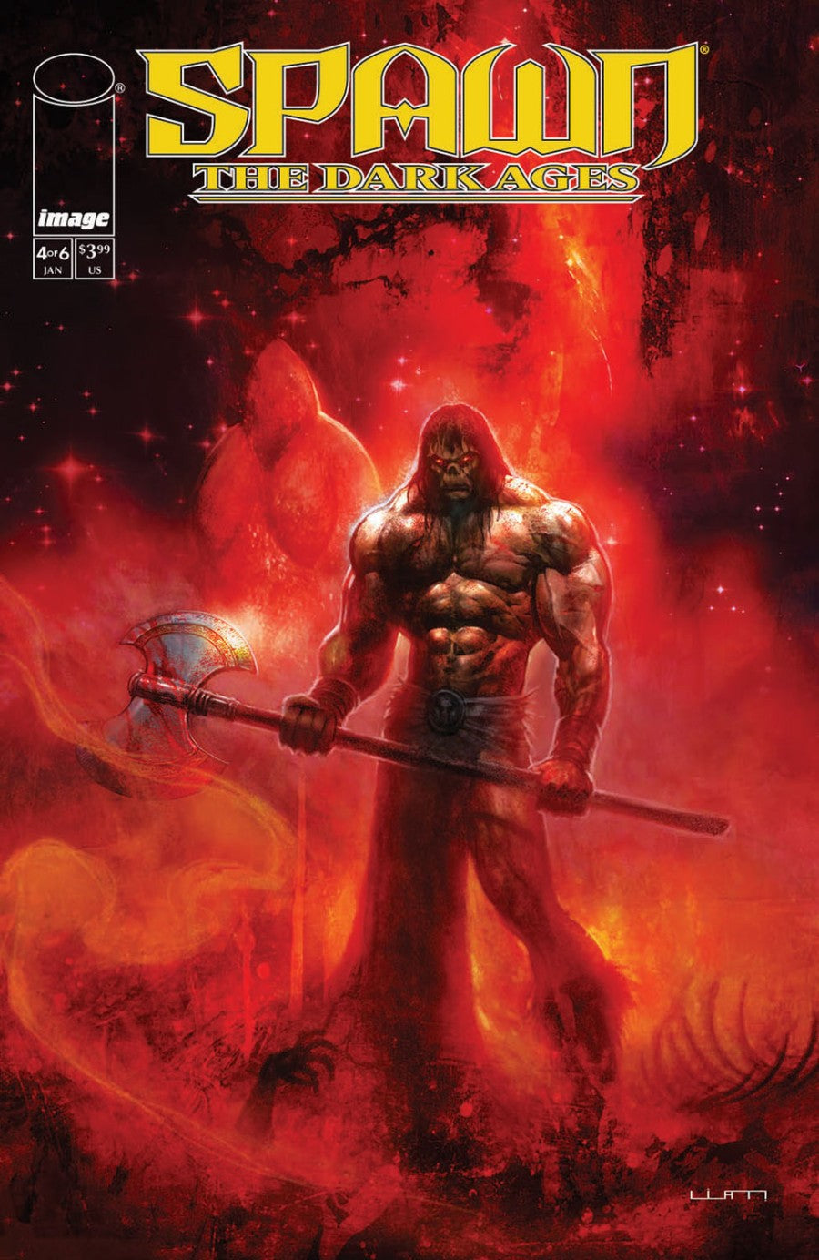 IMAGE COMICS SPAWN THE DARK AGES #4 (OF 6) CVR A LIAM SHARP