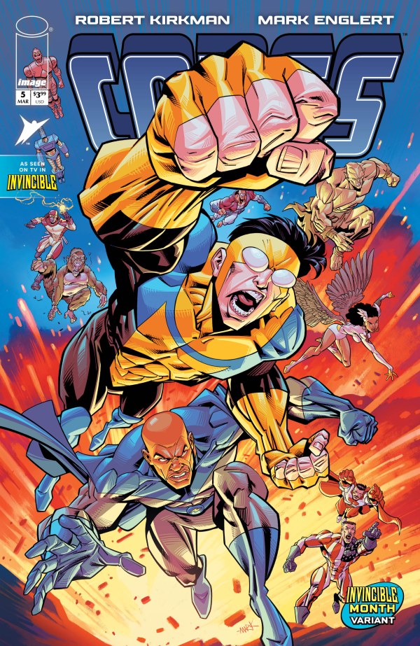 IMAGE COMICS INVINCIBLE UNIVERSE CAPES #5 CVR F MARK ENGLERT INVINCIBLE TEAM UP VAR