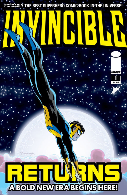 IMAGE COMICS INVINCIBLE RETURNS FACSIMILE EDITION #1 CVR C DARWYN COOKE VAR