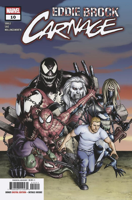 MARVEL COMICS EDDIE BROCK CARNAGE #10 1025