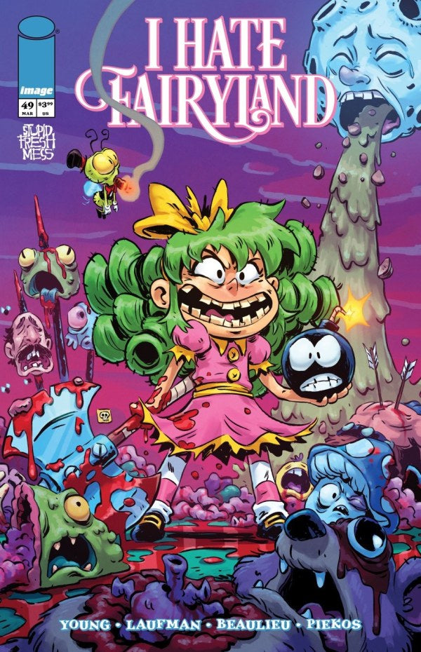 IMAGE COMICS I HATE FAIRYLAND #49 CVR A DEREK LAUFMAN (MR)