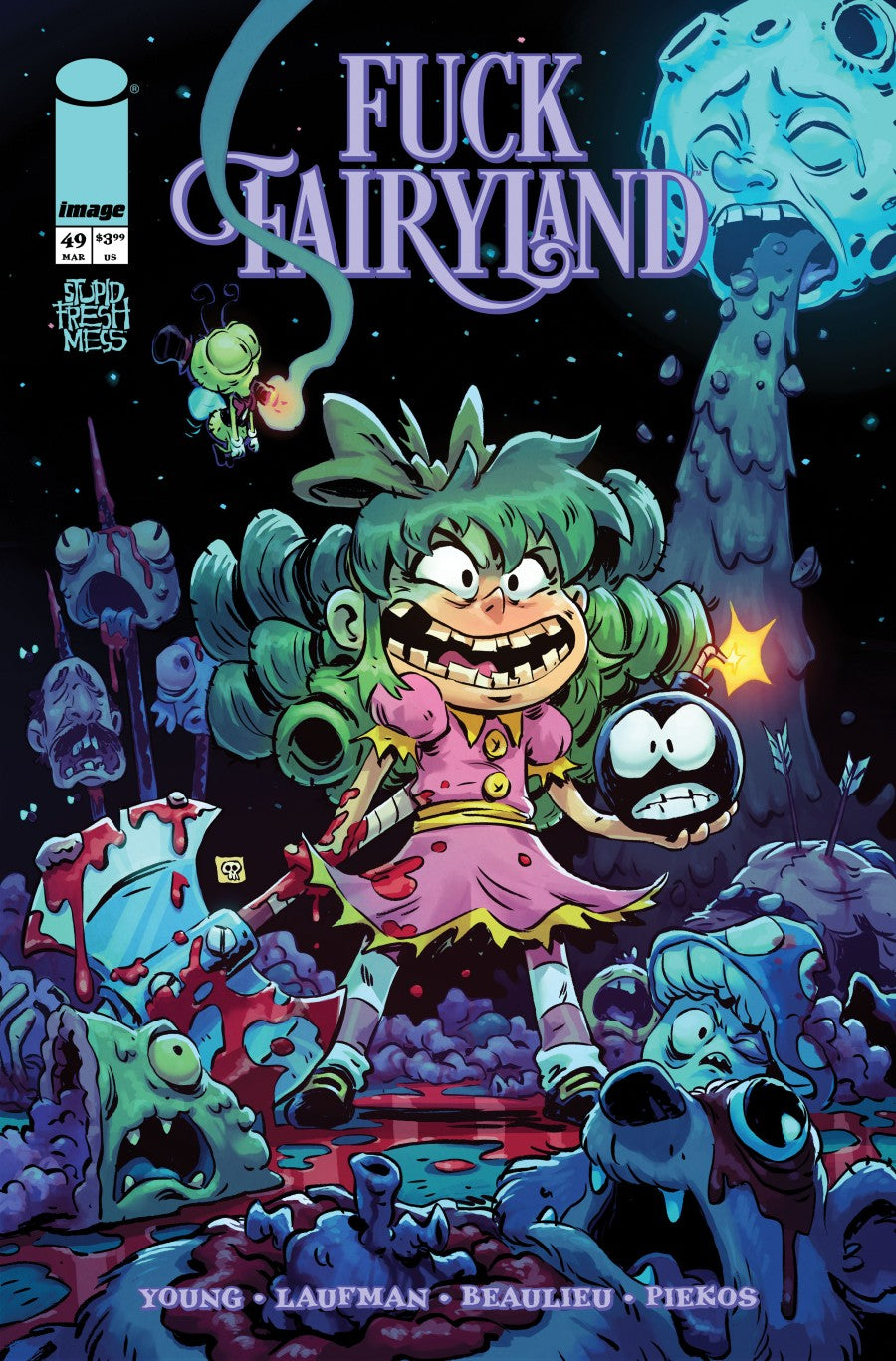 IMAGE COMICS I HATE FAIRYLAND #49 CVR B DEREK LAUFMAN F*CK (UNCENSORED) FAIRYLAND VAR (MR)