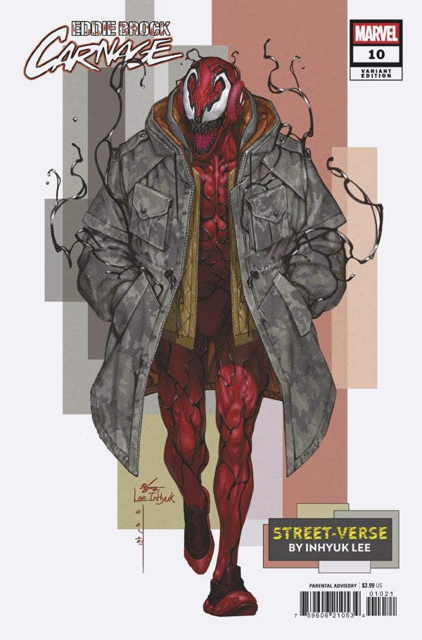 MARVEL COMICS EDDIE BROCK CARNAGE #10 1025 STREET VERSE