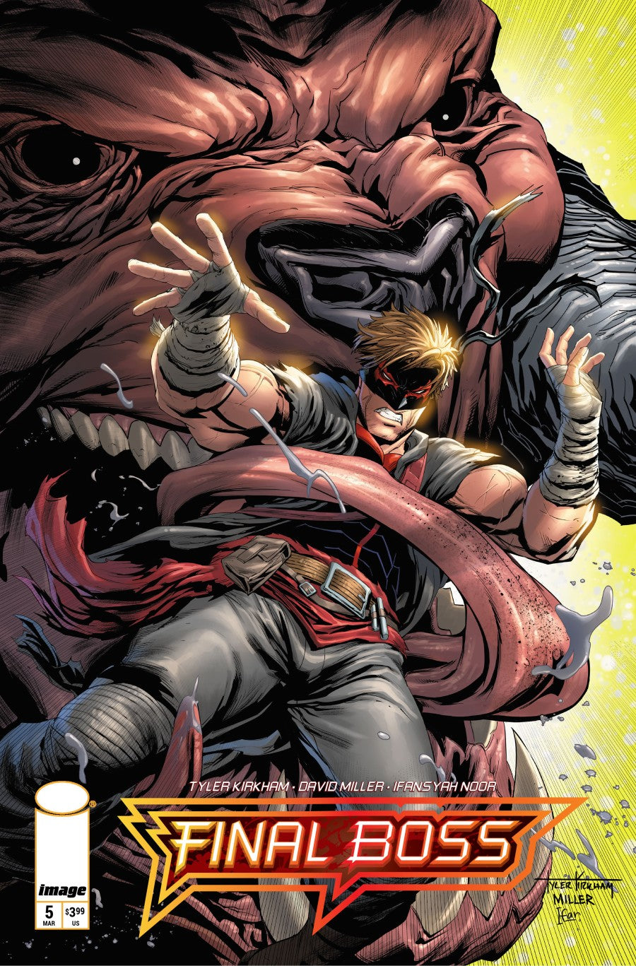 IMAGE COMICS FINAL BOSS #5 CVR A TYLER KIRKHAM (MR)