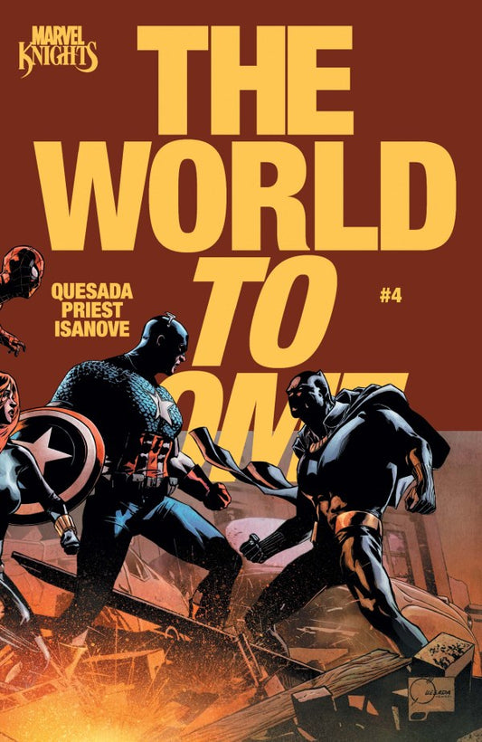 MARVEL COMICS MARVEL KNIGHTS THE WORLD TO COME #4 1025