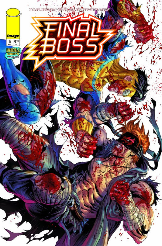IMAGE COMICS FINAL BOSS #5 CVR G TYLER KIRKHAM INVINCIBLE TEAM UP VAR (MR)