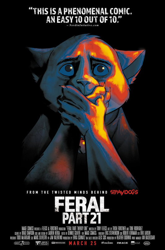 IMAGE COMICS FERAL #21 CVR B TRISH FORSTNER & ALLEN PASSALAQUA VAR