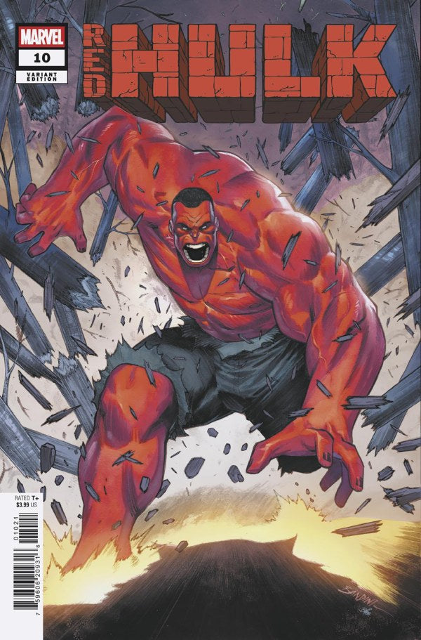 MARVEL COMICS RED HULK #10 DOOM TIE IN CVR B