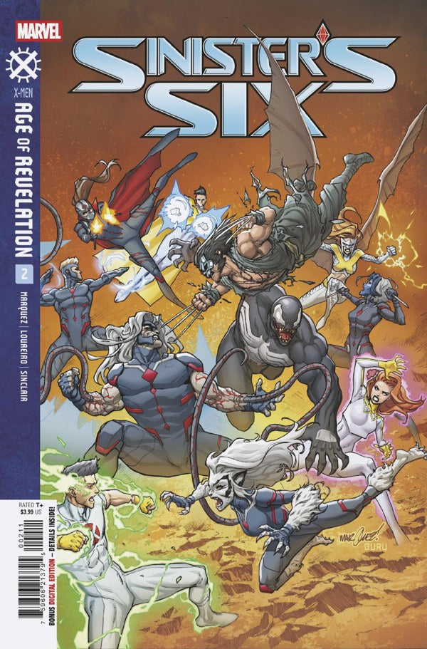 MARVEL COMICS SINISTER’S SIX #2 1025