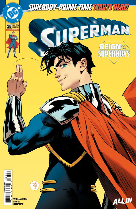 DC COMICS SUPERMAN #36 CVR A DAN MORA