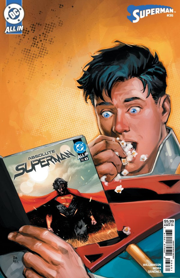 DC COMICS SUPERMAN #36 CVR C ROD REIS ABSOLUTE SUPERMAN CARD STOCK VAR