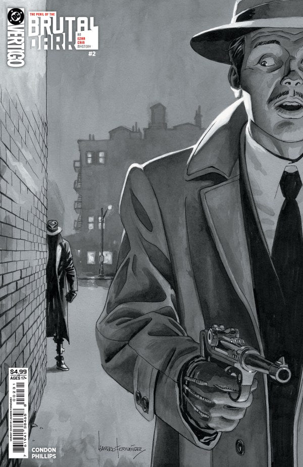 DC COMICS THE PERIL OF THE BRUTAL DARK AN EZRA CAIN MYSTERY #2 (OF 6) CVR C LEANDRO FERNANDEZ CARD STOCK VAR (MR)