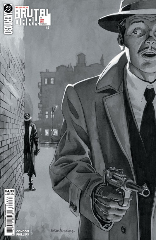 DC COMICS THE PERIL OF THE BRUTAL DARK AN EZRA CAIN MYSTERY #2 (OF 6) CVR C LEANDRO FERNANDEZ CARD STOCK VAR (MR)