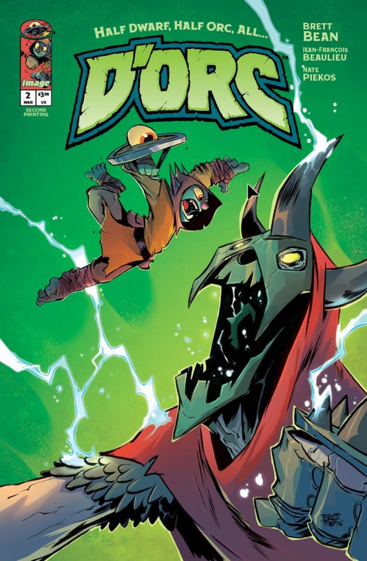 IMAGE COMICS DORC #2 2ND PTG