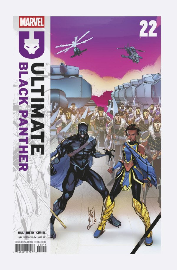 MARVEL COMICS ULTIMATE BLACK PANTHER #22 10/25