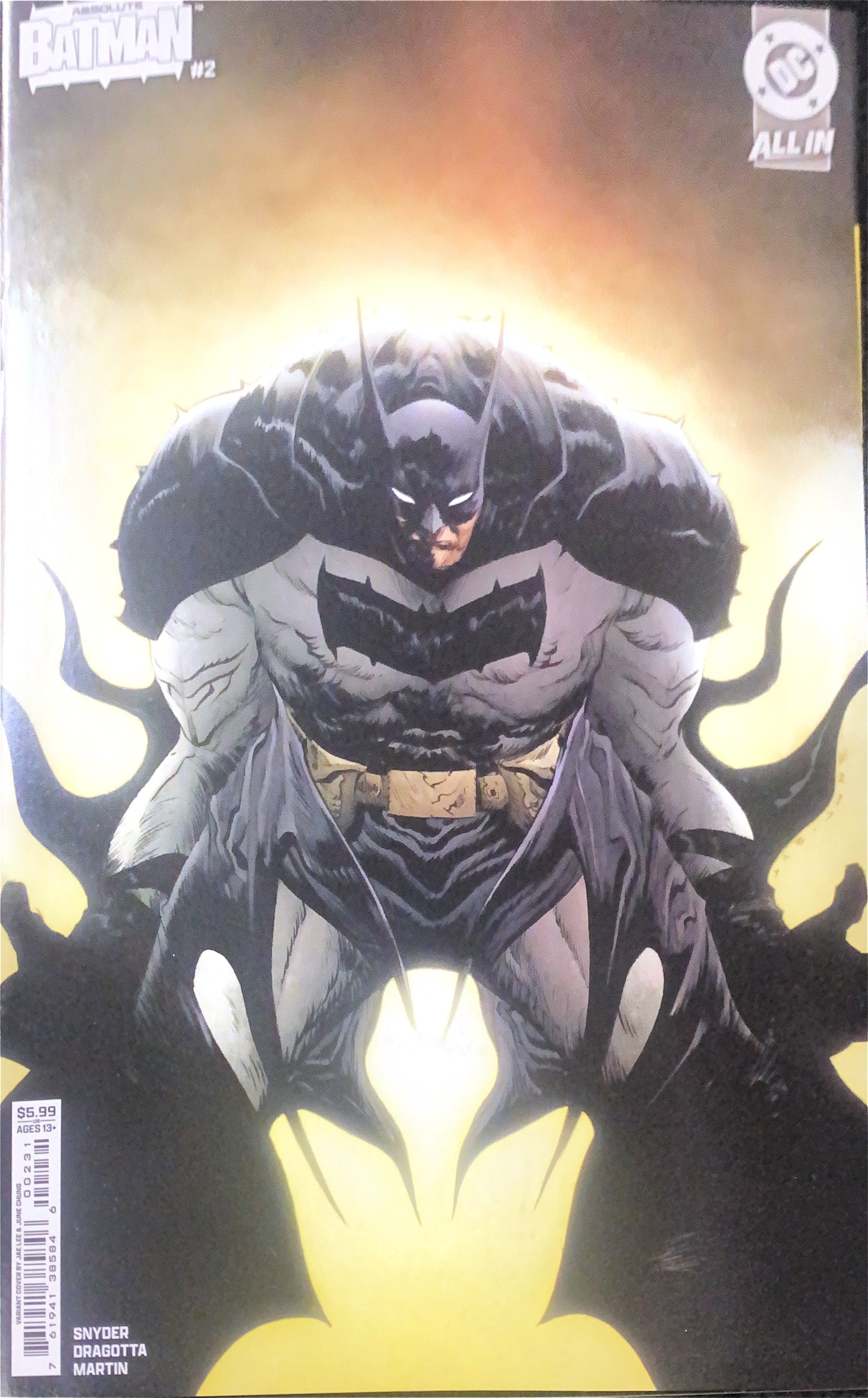 DC COMICS ABSOLUTE BATMAN #2 COVER C