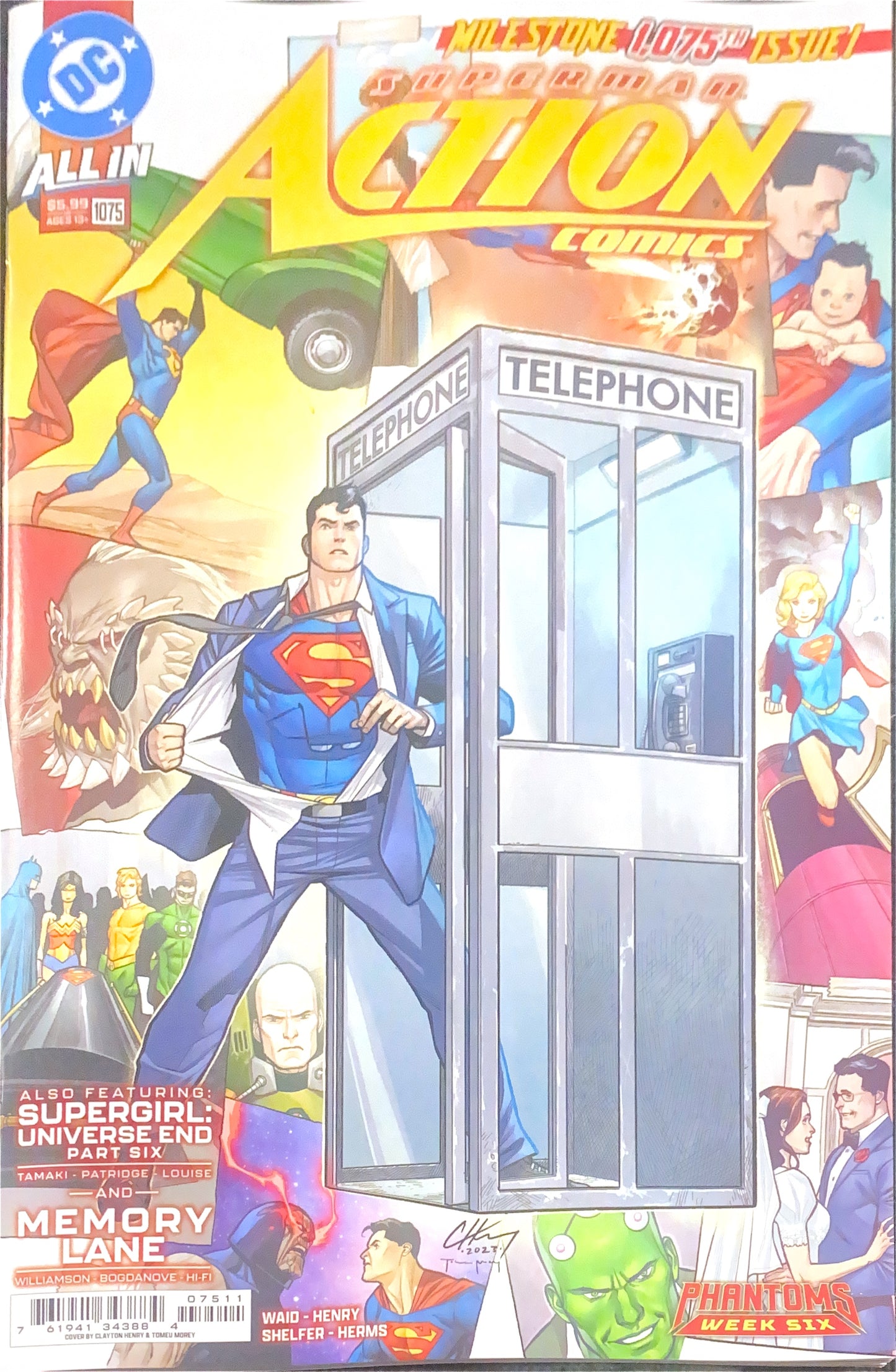 DC COMICS ACTION COMICS # 1075