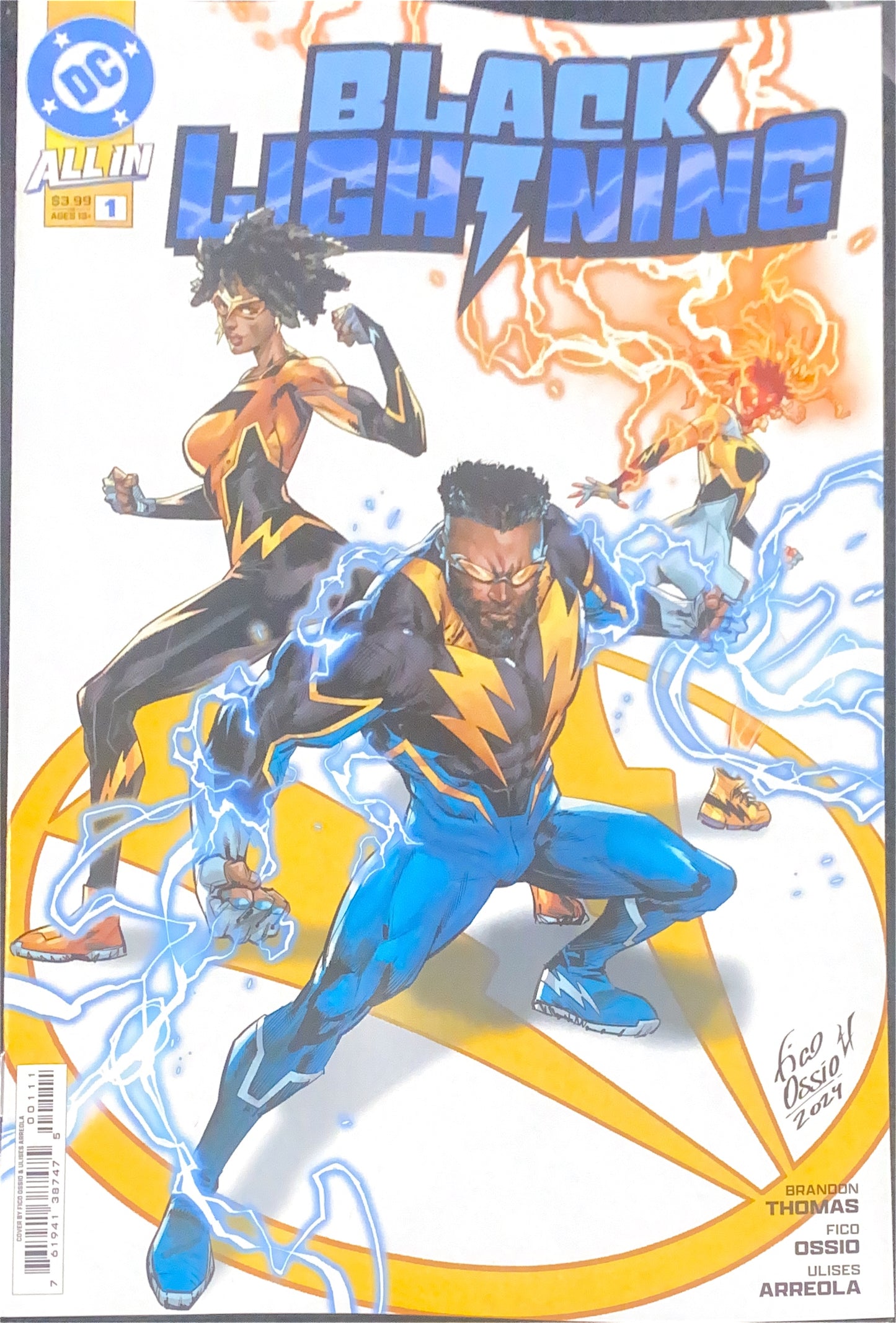 DC COMICS BLACK LIGHTNING #1